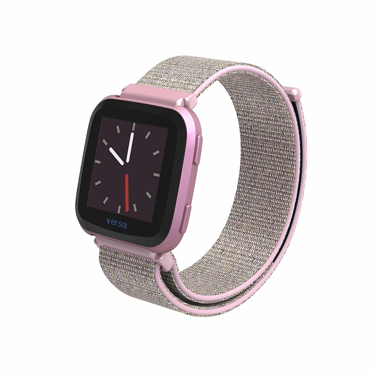 Correa nylon Fitbit Versa (rosa empolvado)