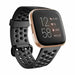 Correa silicona con agujeros Fitbit Versa (negro)