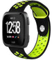 Correa deportiva Fitbit Versa (negra/fluorescente)