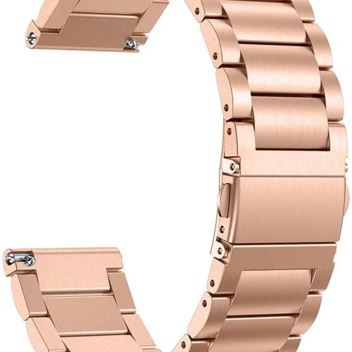 Correa acero Fitbit Versa (oro rosa)