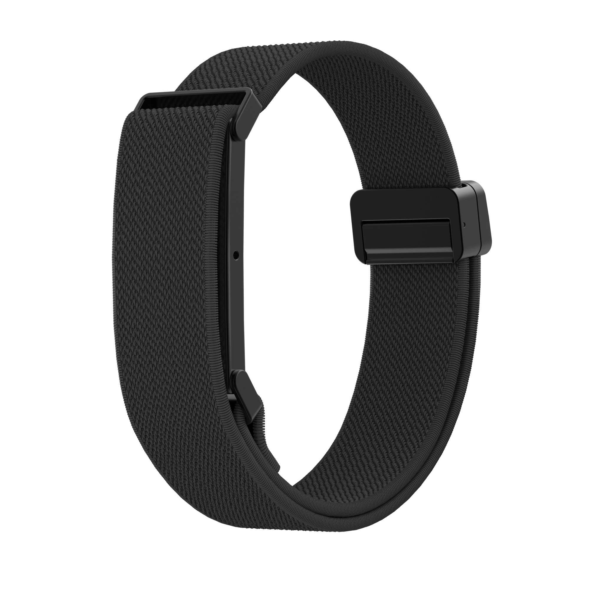 Bandz Correa biceps nylon con hebilla-D Fitbit Air (negro)
