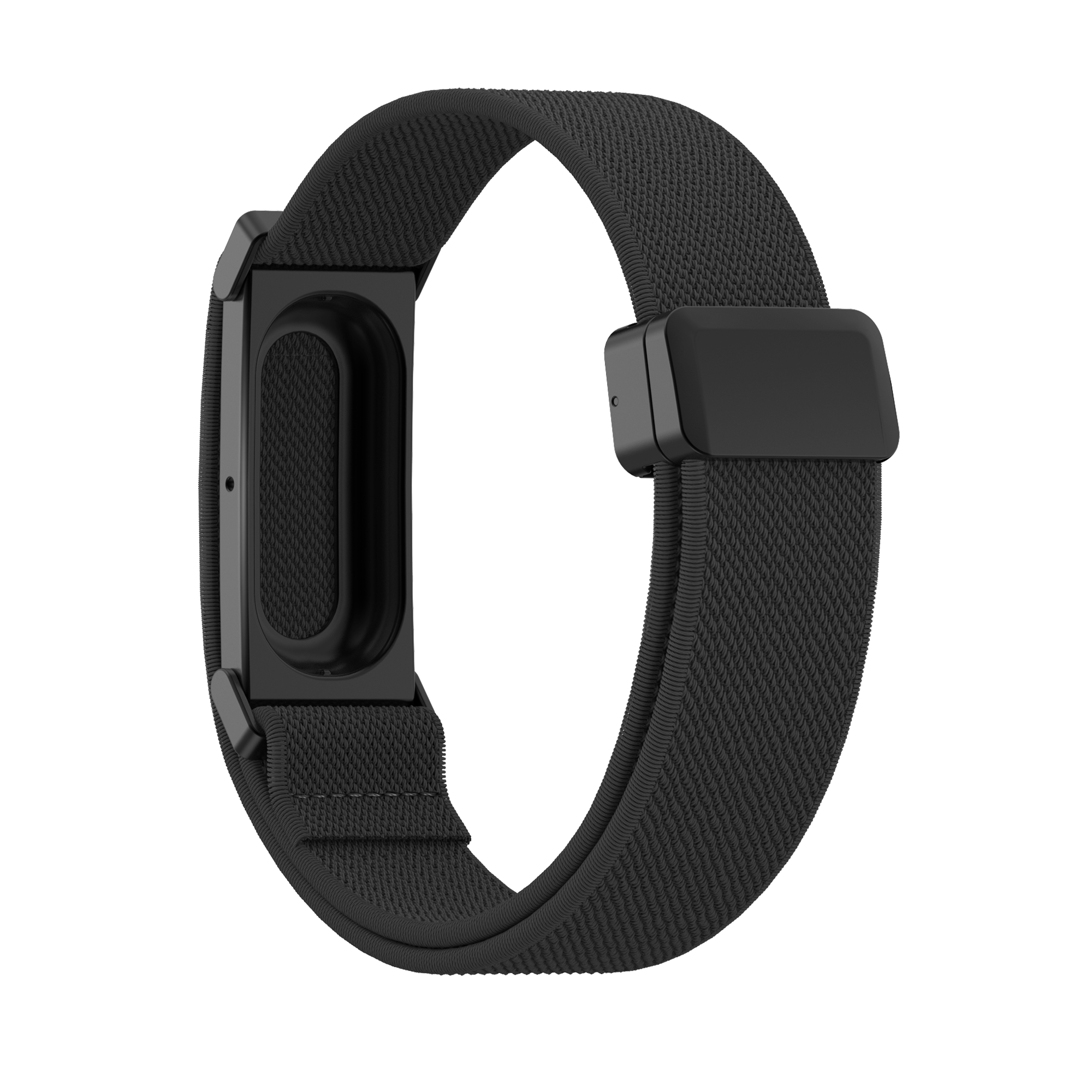 Bandz Correa biceps nylon con hebilla-D Fitbit Air (negro)