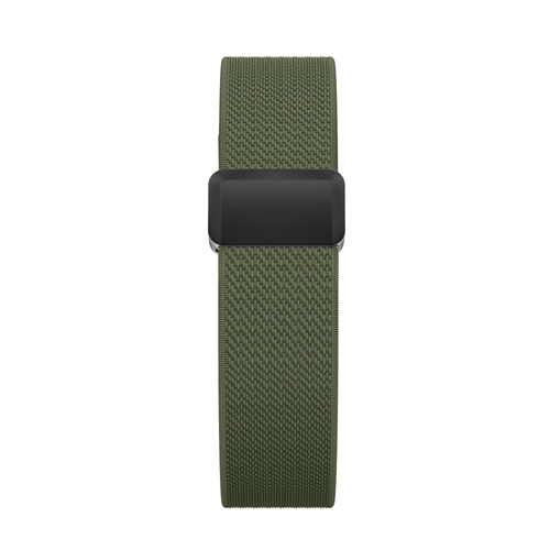 Bandz Correa biceps nylon con hebilla-D Fitbit Air (verde militar)