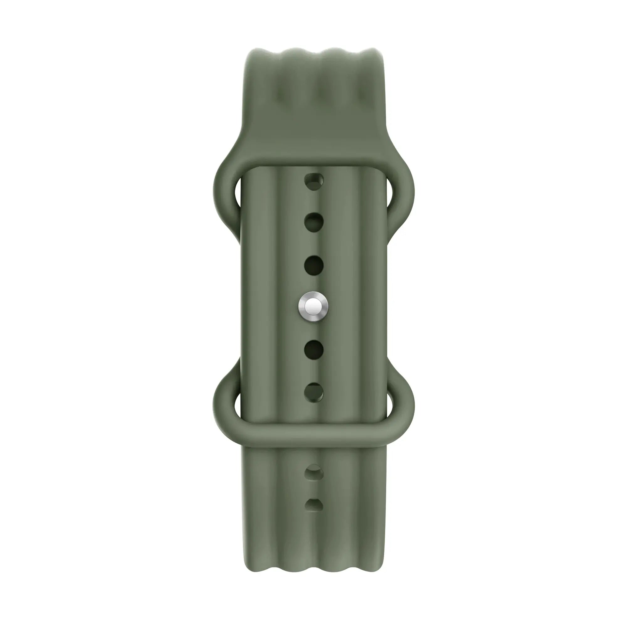 Bandz Fitbit Air Silicone Strap 'Classic' (Army Green)