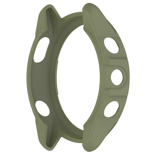 Funda TPU robusta Garmin Forerunner 265 (verde)