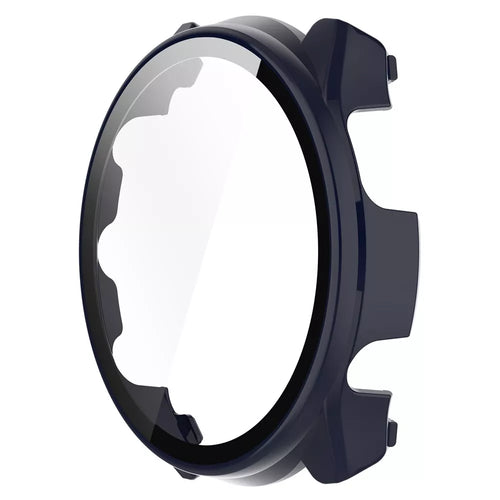 Funda rígida con vidrio Garmin Forerunner 965 (azul oscuro)
