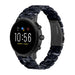 Correa resina Fossil Gen 5 (negro/blanco)