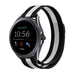 Correa milanesa Fossil Gen 5e 44mm (negro/blanco)