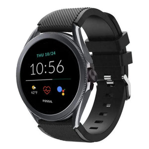 fossil-gen-5e-silicone-band-zwart