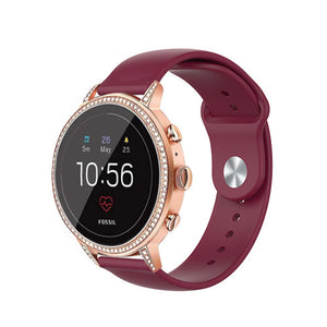 fossil-gen-5e-sport-bandje-rood