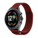 Correa milanese Fossil Gen 6 - 44mm (rojo)