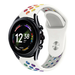 Correa deportiva Fossil Gen 6 - 44 mm (blanco/arcoíris)