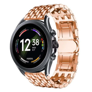 fossil-gen-6-draak-staal-rose-goud