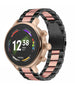 Correa acero Fossil Gen 6 - 42mm (negro/rosa)