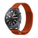 Correa milanesa Samsung Galaxy Watch 3 45mm (naranja)