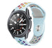 Correa deportiva Samsung Galaxy Watch 3 45mm (azul claro/arcoíris)