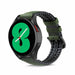 Correa silicona/cuero Galaxy Watch 4 - 40mm (verde)