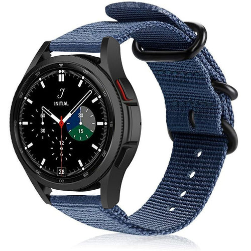 galaxy-watch-4-classic-nylon-schnallenarmband-blau