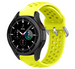 Correa silicona agujeros Samsung Galaxy Watch 4 Classic 42mm (amarillo)