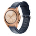 Correa cuero Samsung Galaxy Watch 42mm (azul oscuro)