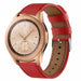 Correa cuero Samsung Galaxy Watch 42mm (roja)