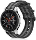 Correa nylon con hebilla Samsung Galaxy Watch 46mm (negro/gris)