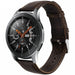 Correa cuero Samsung Galaxy Watch 46mm (marrón oscuro)