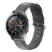 Correa cuero Samsung Galaxy Watch 46mm (gris oscuro)