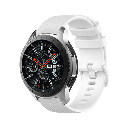 Correa silicona Premium Samsung Galaxy Watch 46mm (blanco)