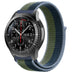 Correa nylon Samsung Galaxy Watch 46mm (verde azul oscuro)