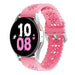 Correa silicona estampada Samsung Galaxy Watch 5 44mm (rosa brillante)