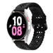 Samsung Galaxy Watch 5 44mm Silicone Strap Patterned (Black)