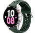 Correa silicona agujeros Galaxy Watch 5 - 44mm (verde militar)