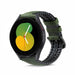 Correa silicona/cuero Galaxy Watch 5 - 40mm (verde)