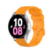Correa silicona lujo Galaxy Watch 5 - 44mm (naranja)