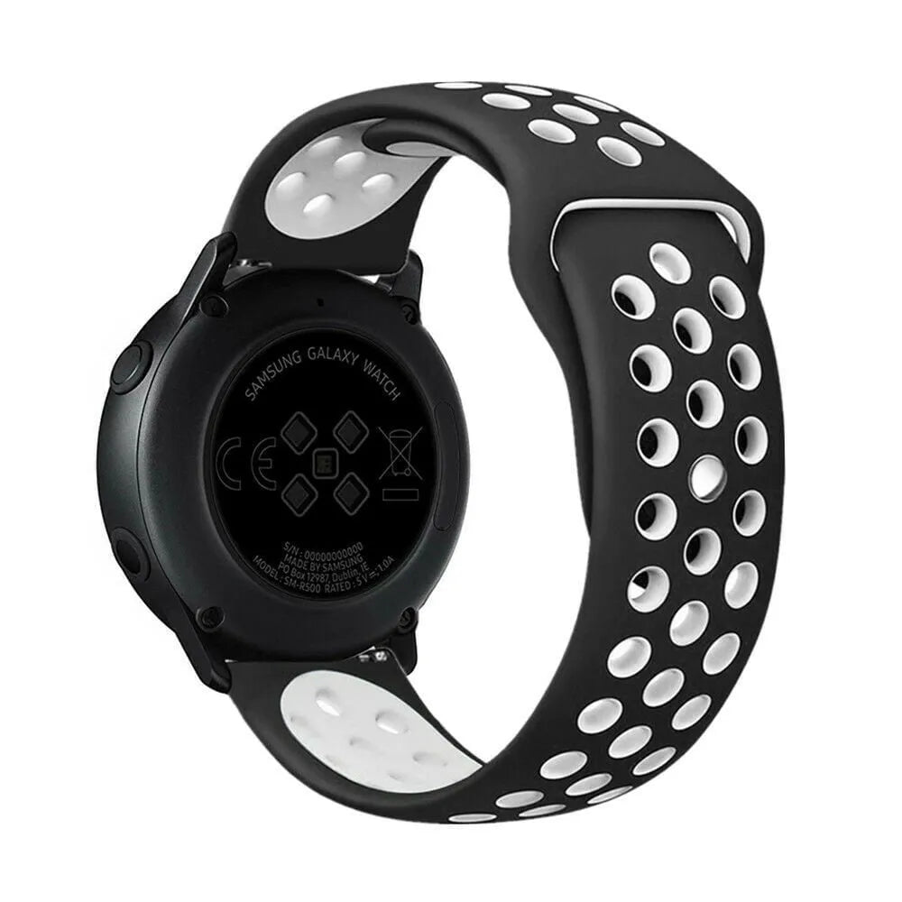 Suunto 9 Peak Sport Strap (Black/White)