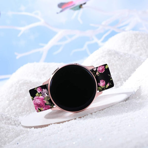 Pink Flower Amazfit Bip U (Pro) Strap