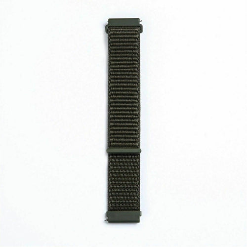 Withings ScanWatch Nova Nylon Strap (Dark Green)