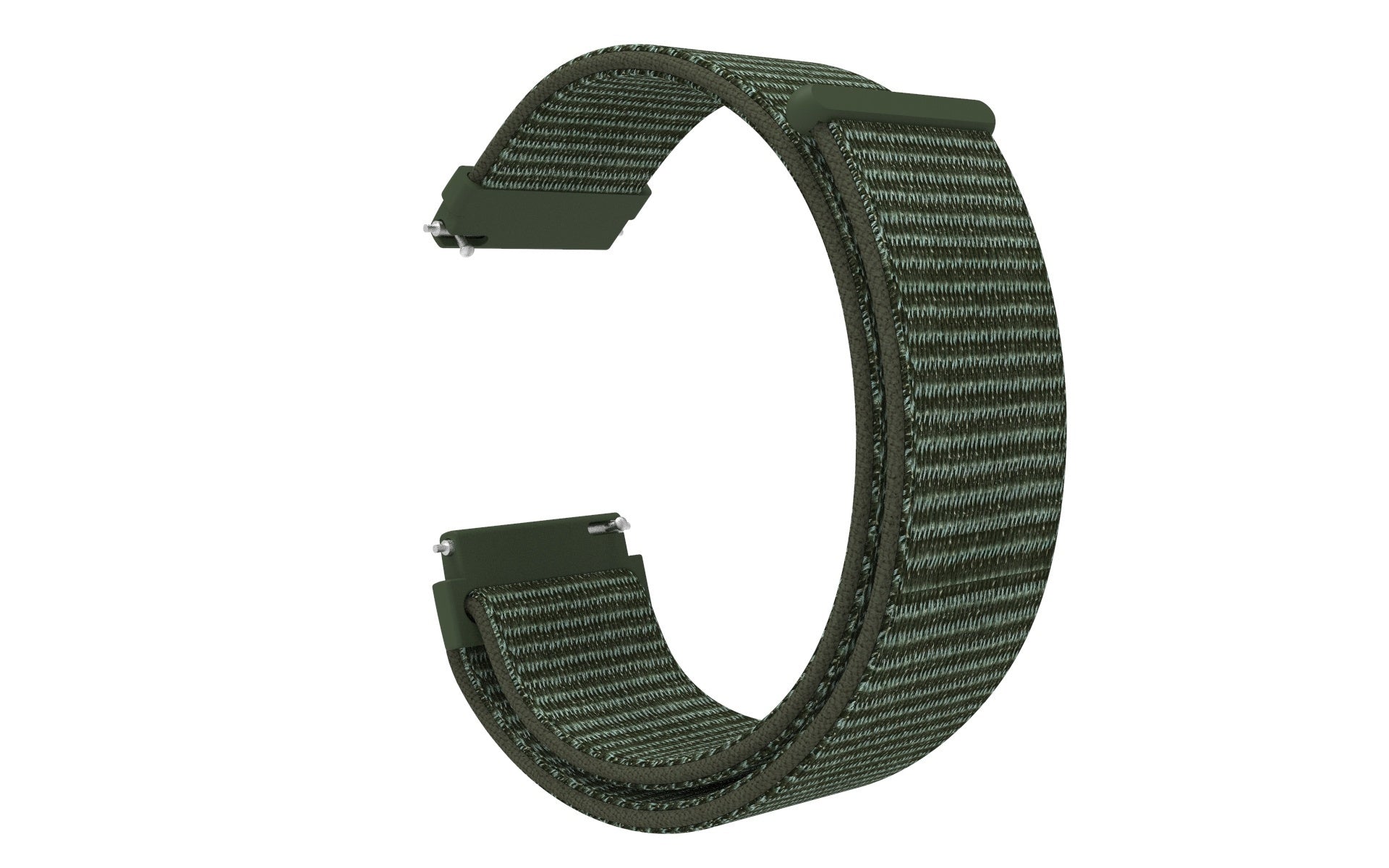 Correa nylon Amazfit GTS 4 (verde oscuro)