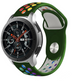 Correa deportiva Samsung Galaxy Watch 46mm (verde militar/arcoíris)