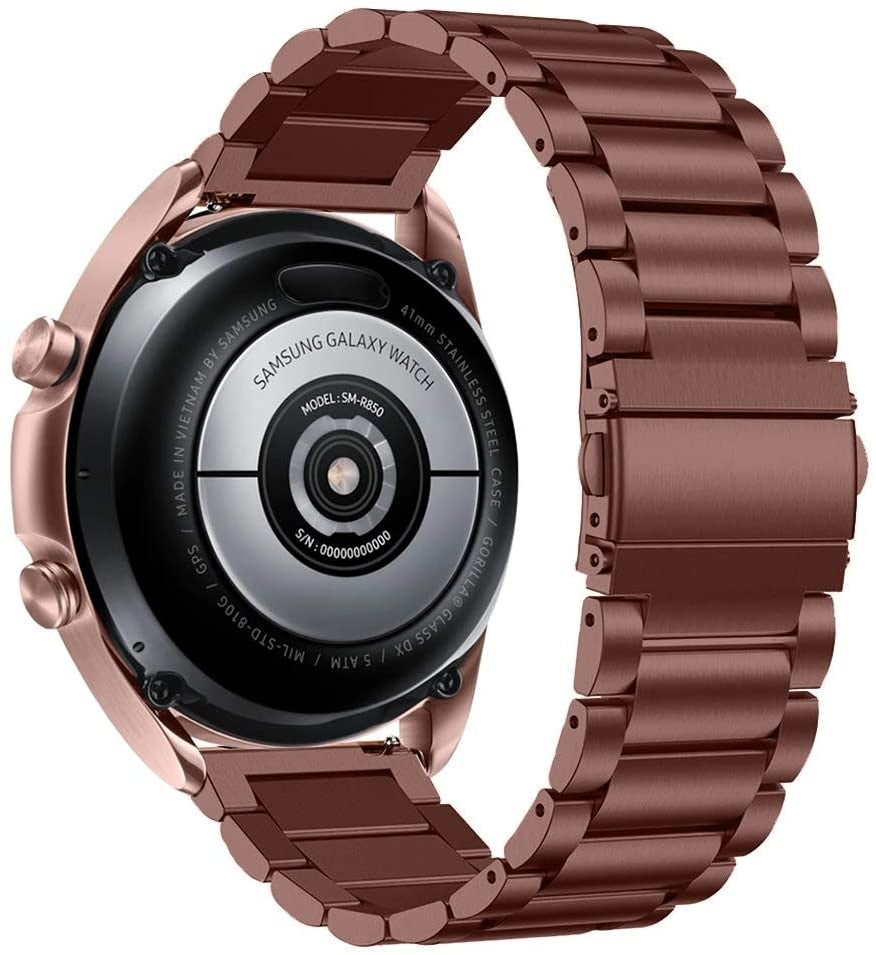 Correa acero Amazfit GTS 4 (bronze-marrón)
