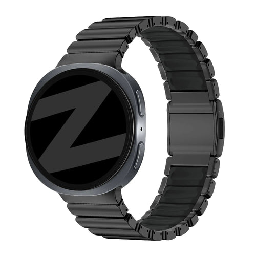 Bandz Correa titanio 'Hybrid' Samsung Galaxy Watch 8 Classic (negro)