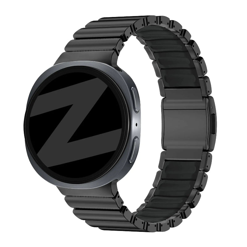 Bandz Correa titanio 'Hybrid' Samsung Galaxy Watch 8 Classic (negro)