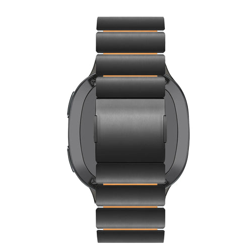Bandz Correa titanio 'Hybrid' Samsung Galaxy Watch 8 Classic (negro/naranja)