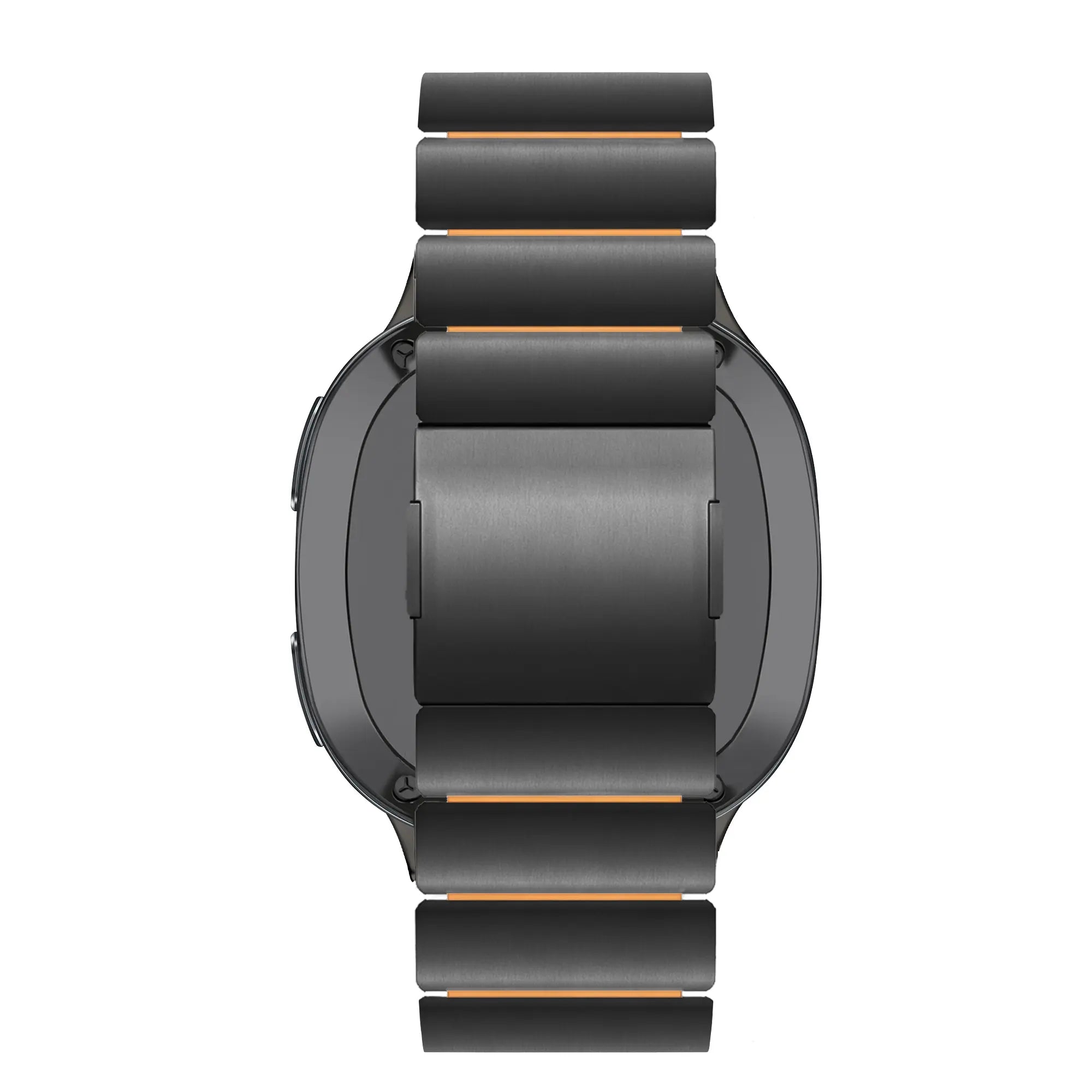 Bandz Correa titanio 'Hybrid' Samsung Galaxy Watch 8 Classic (negro/naranja)