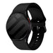 Samsung Galaxy Watch 6 - 44mm Buckled Silicone Strap (Black)