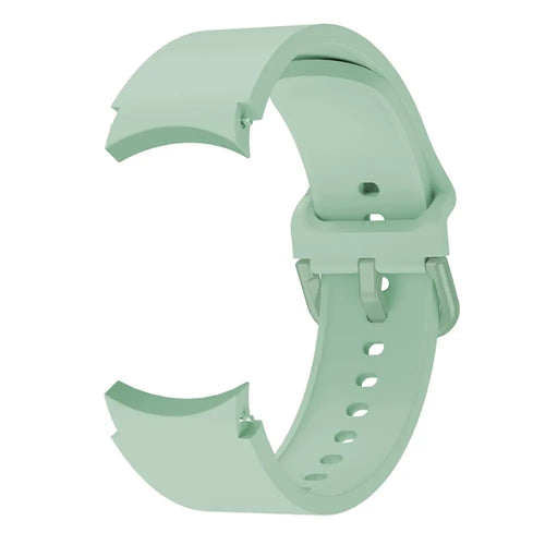 Samsung Galaxy Watch 6 - 40mm Buckled Silicone Strap (Light Green)