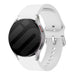 Samsung Galaxy Watch 6 Classic - 47mm Buckled Silicone Strap (White)