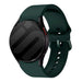 Samsung Galaxy Watch 6 Classic - 47mm Buckled Silicone Strap (Dark Green)