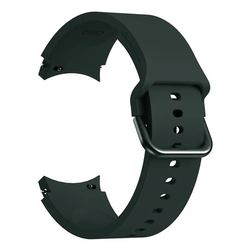 Samsung Galaxy Watch 6 Classic - 47mm Buckled Silicone Strap (Dark Green)